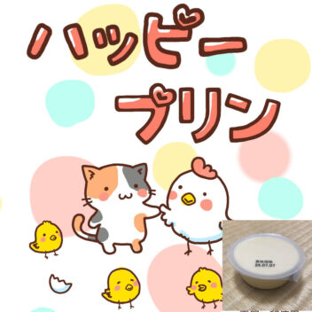 ハッピープリン 平飼い卵使用のきぶん屋オリジナル商品