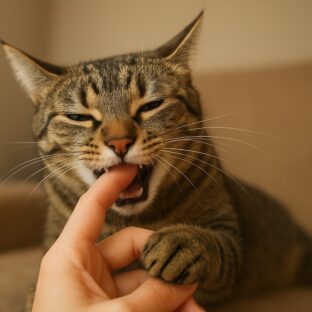 猫が甘えてたのに急に噛む理由と対処法｜愛猫の心理を理解して良い関係を築こう