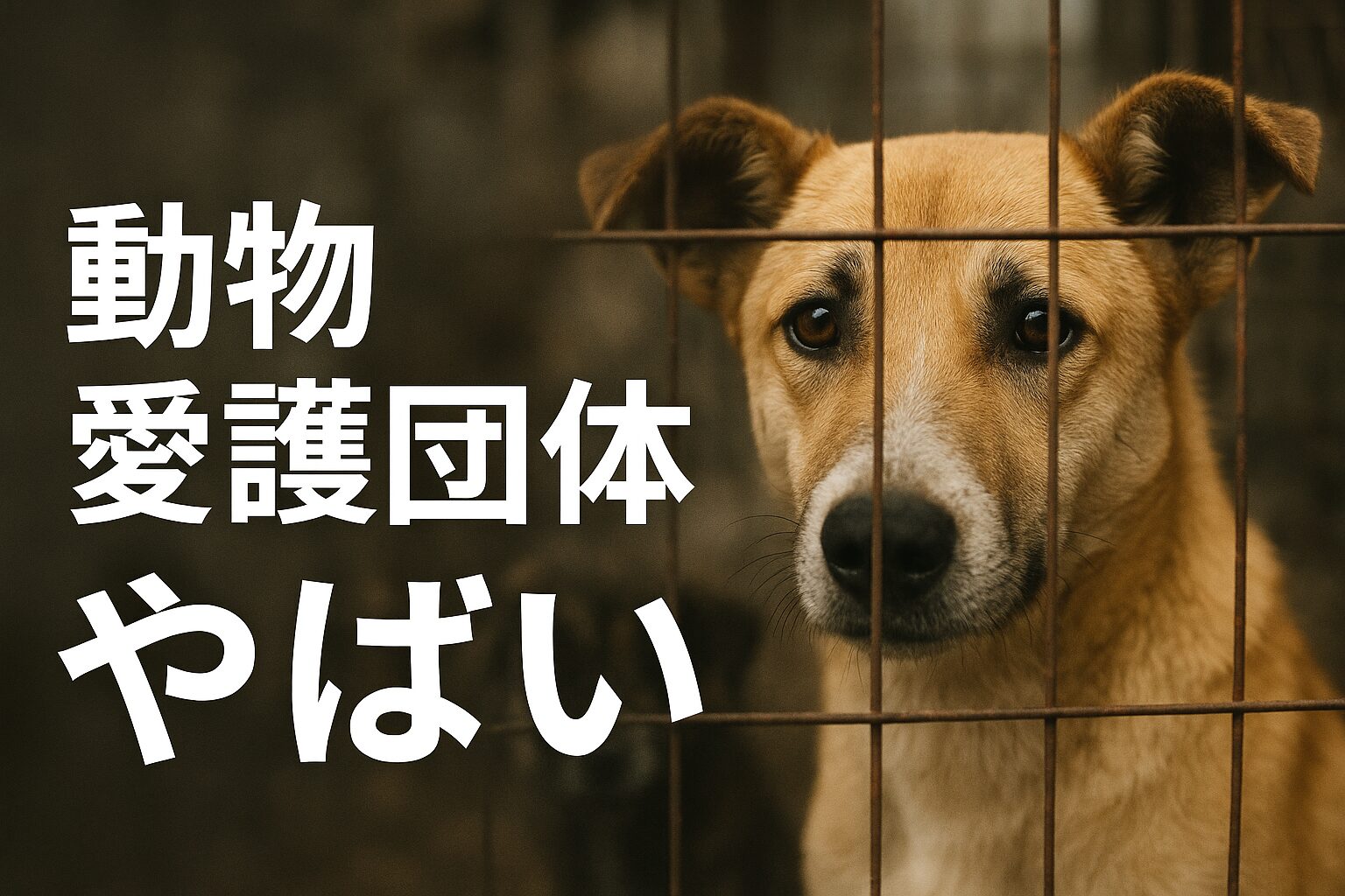 動物愛護団体 やばい