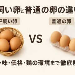 平飼い卵と普通の卵の違いを徹底解説！栄養価・味・価格の比較と選び方のポイント