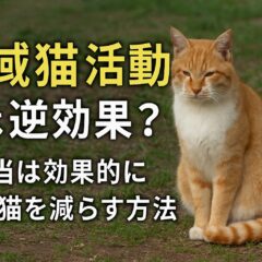 地域猫活動が「逆効果」と言われる理由―正しく実践すれば野良猫問題は解決できる