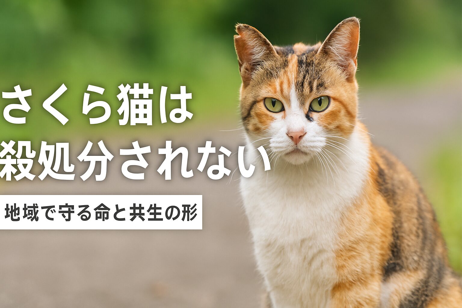 さくら猫は殺処分されない