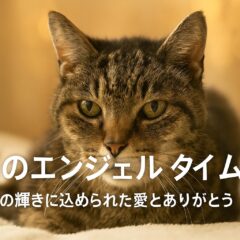 猫のエンジェルタイムとは？後悔しない看取りのために知っておきたいこと
