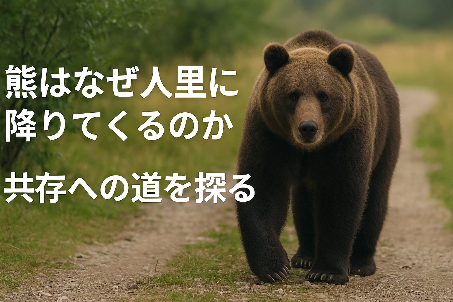 熊 なぜ 降りてくる