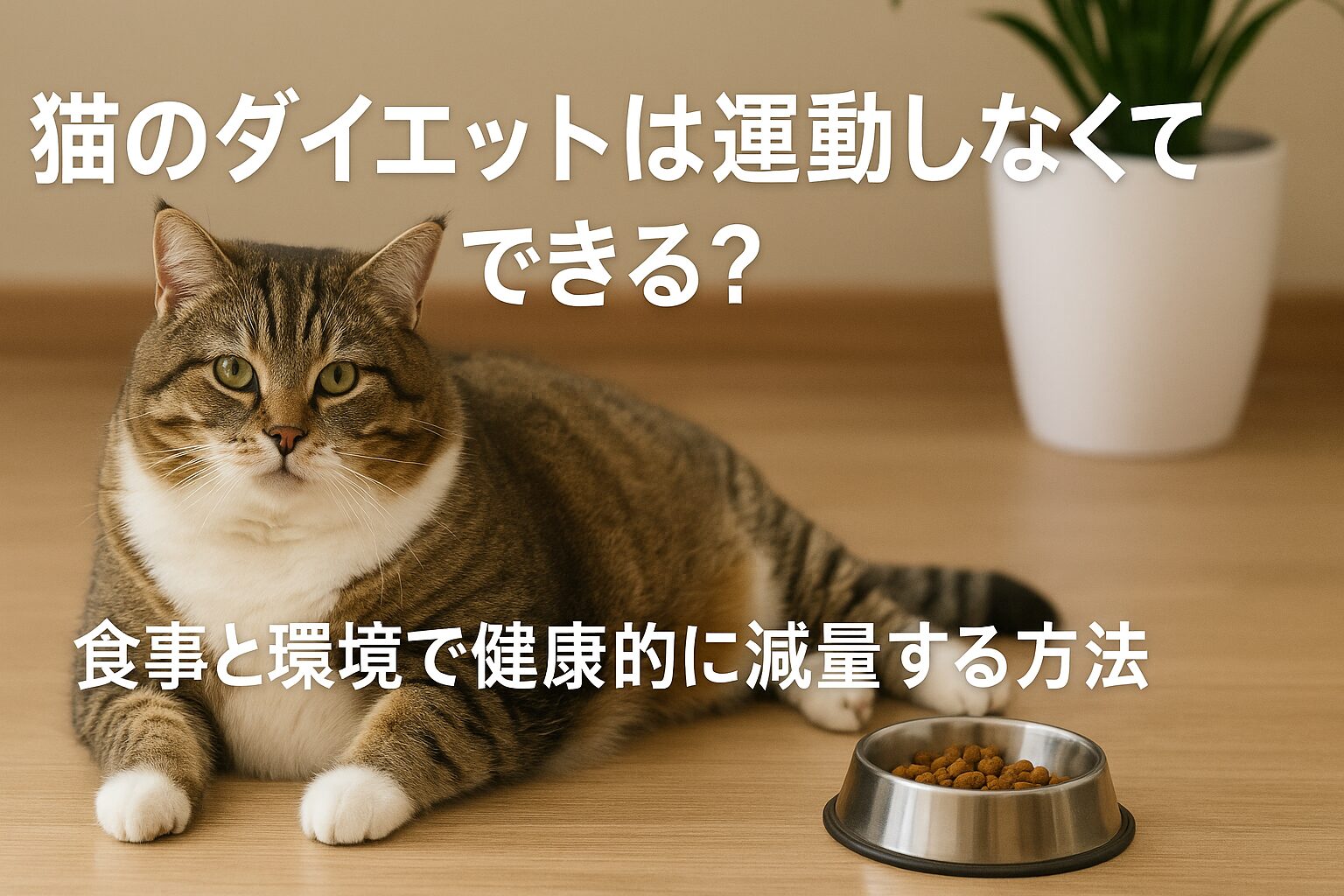 猫 ダイエット 運動しない