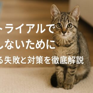 猫トライアル後悔を防ぐ!失敗しないための完全ガイド