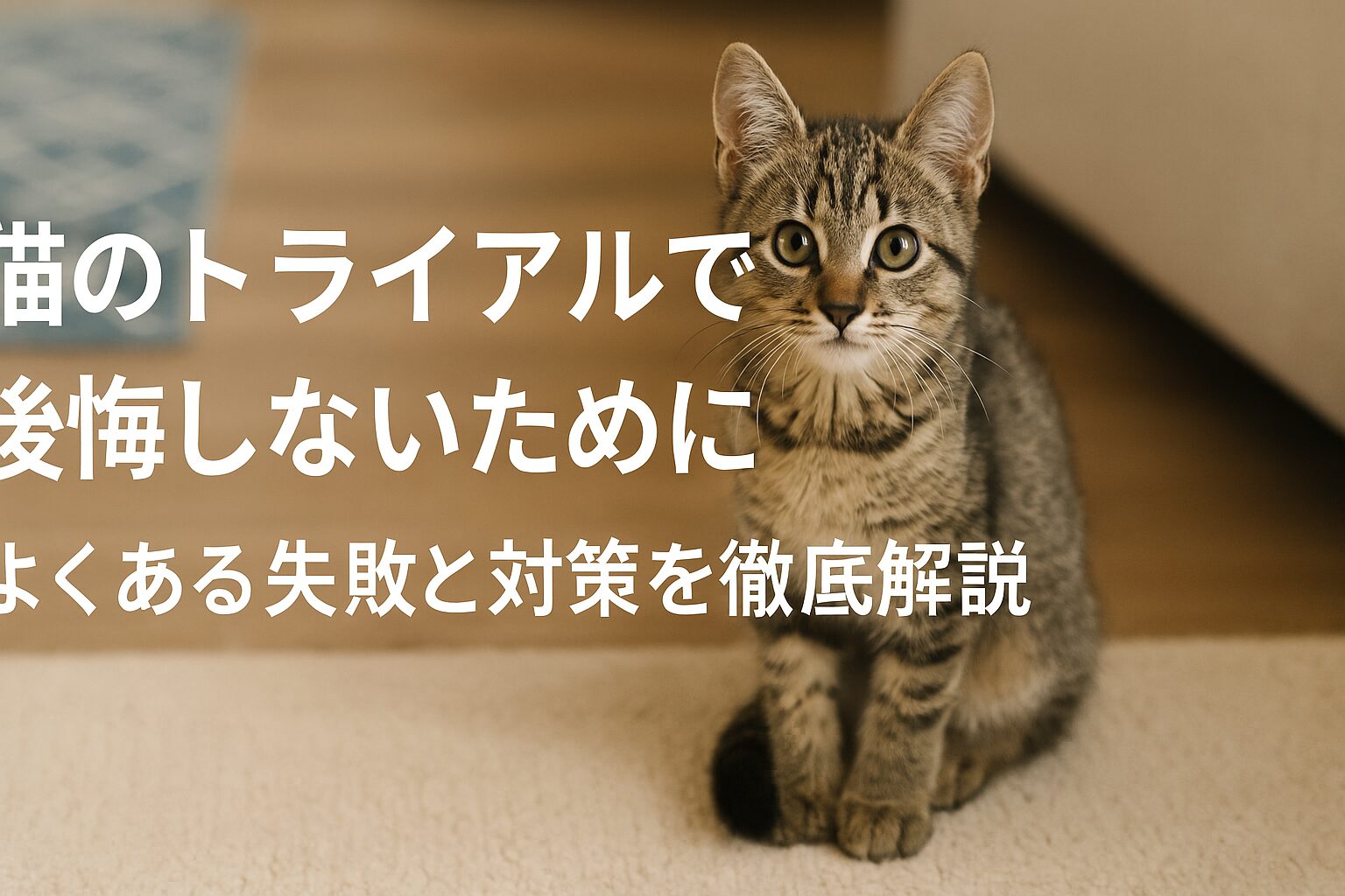 猫トライアル 後悔