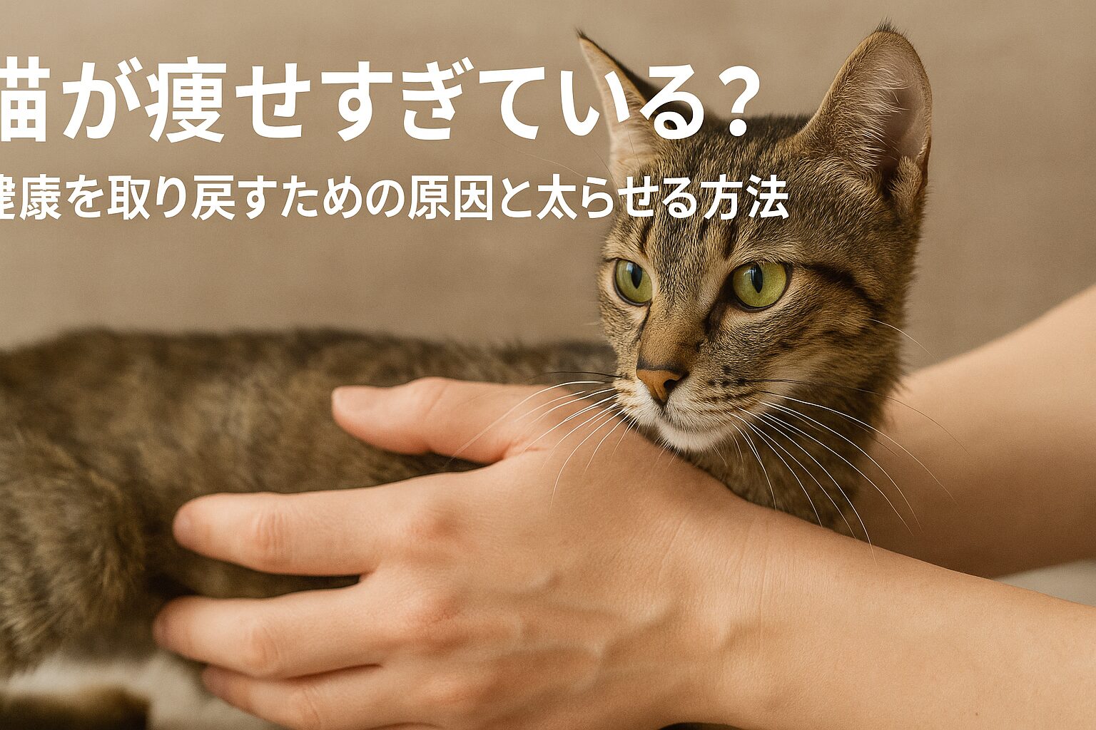 猫 痩せすぎ 太らせる