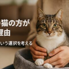 犬より猫の方がいい理由：ペット選びの完全ガイド