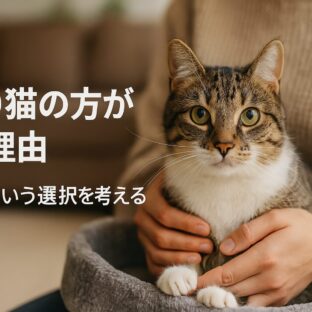 犬より猫の方がいい理由：ペット選びの完全ガイド