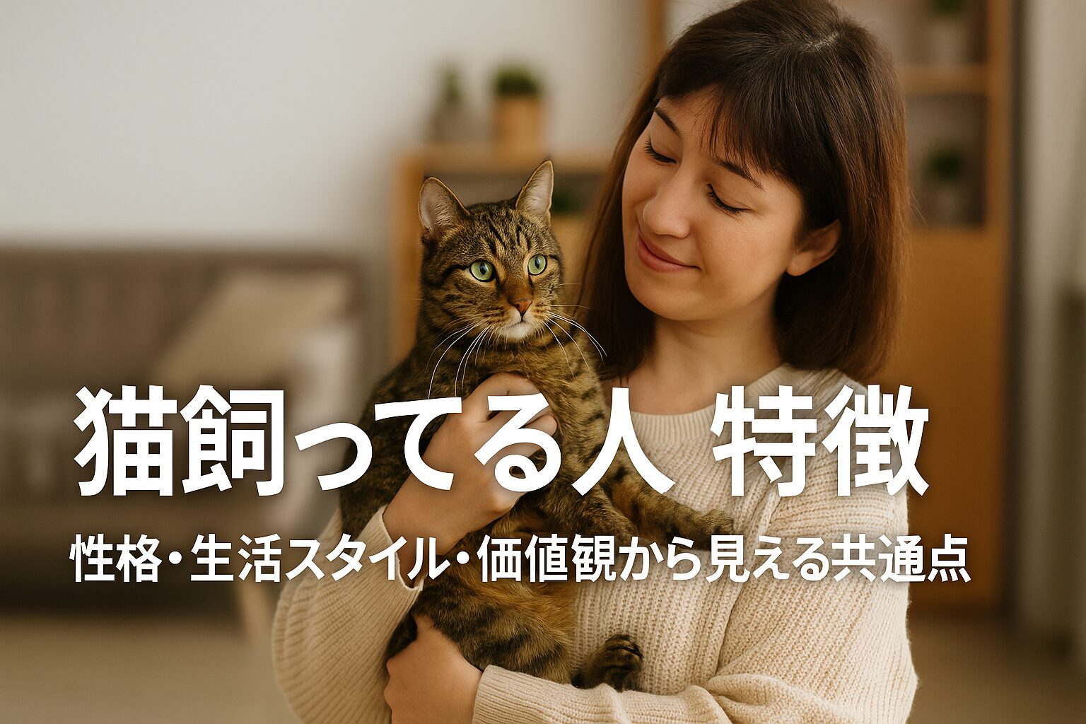 猫飼ってる人 特徴