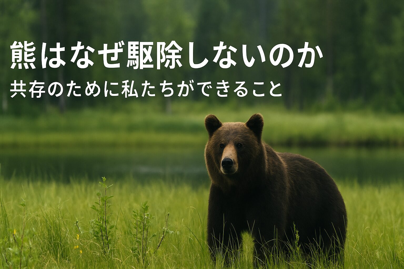 熊 なぜ駆除 しない