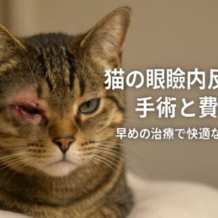 猫の眼瞼内反症手術費用完全ガイド｜手術の必要性から費用相場まで解説