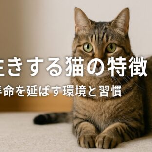長生きする猫の特徴 – 愛猫と長く幸せに暮らすための完全ガイド
