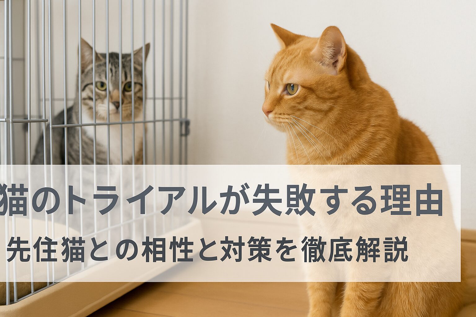猫 トライアル失敗 先住猫