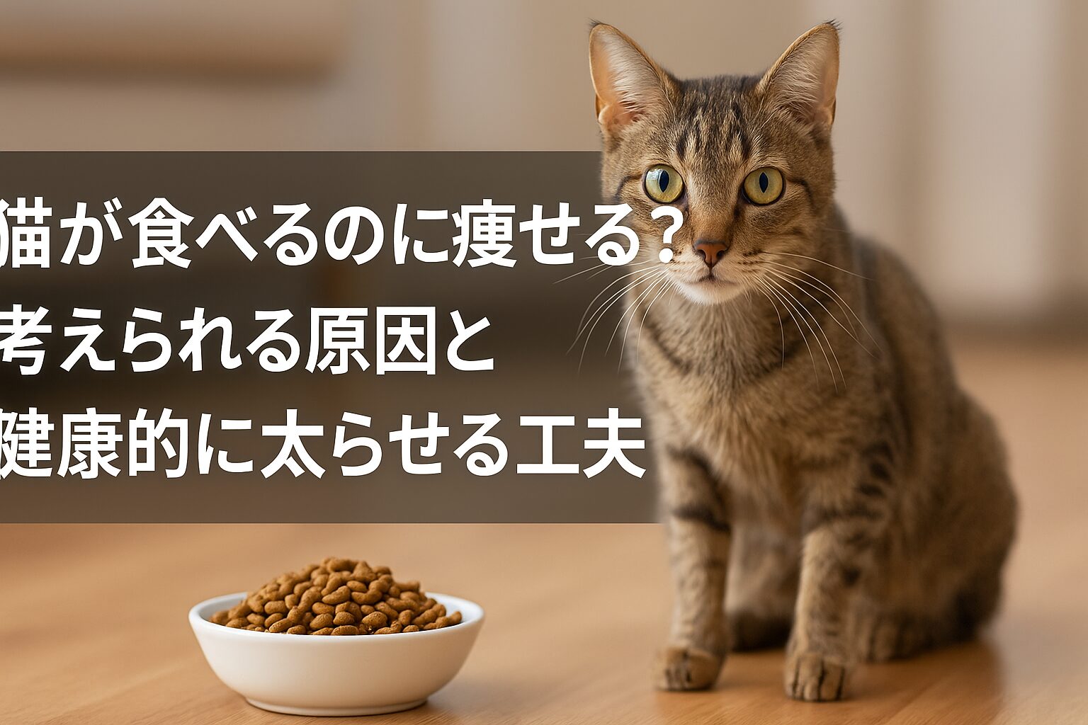 猫 痩せる 食欲はある