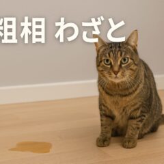 猫の粗相はわざと?原因と効果的な対処法を徹底解説
