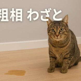 猫の粗相はわざと?原因と効果的な対処法を徹底解説
