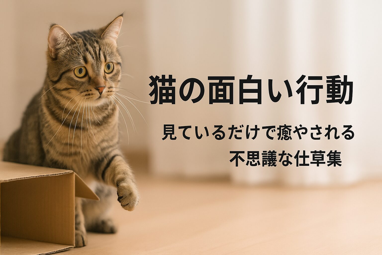 猫 面白い行動