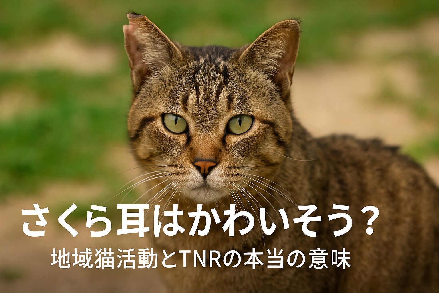 さくら耳 かわいそう