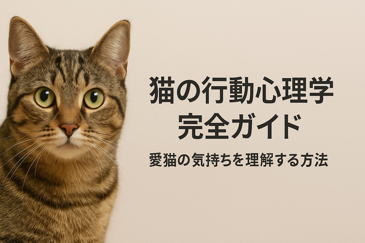 猫 行動 心理学