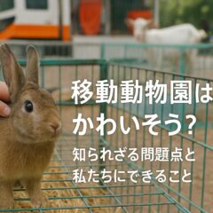 移動動物園は本当に「かわいそう」なのか?問題点を徹底解説