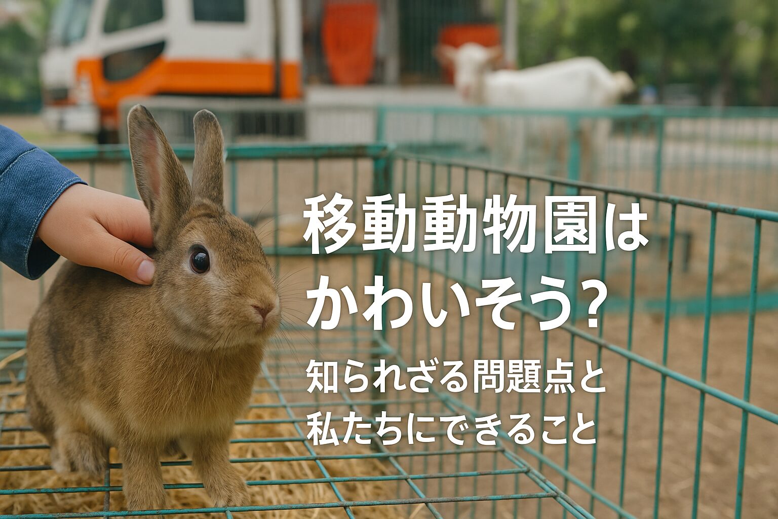 移動動物園 かわいそう 問題点