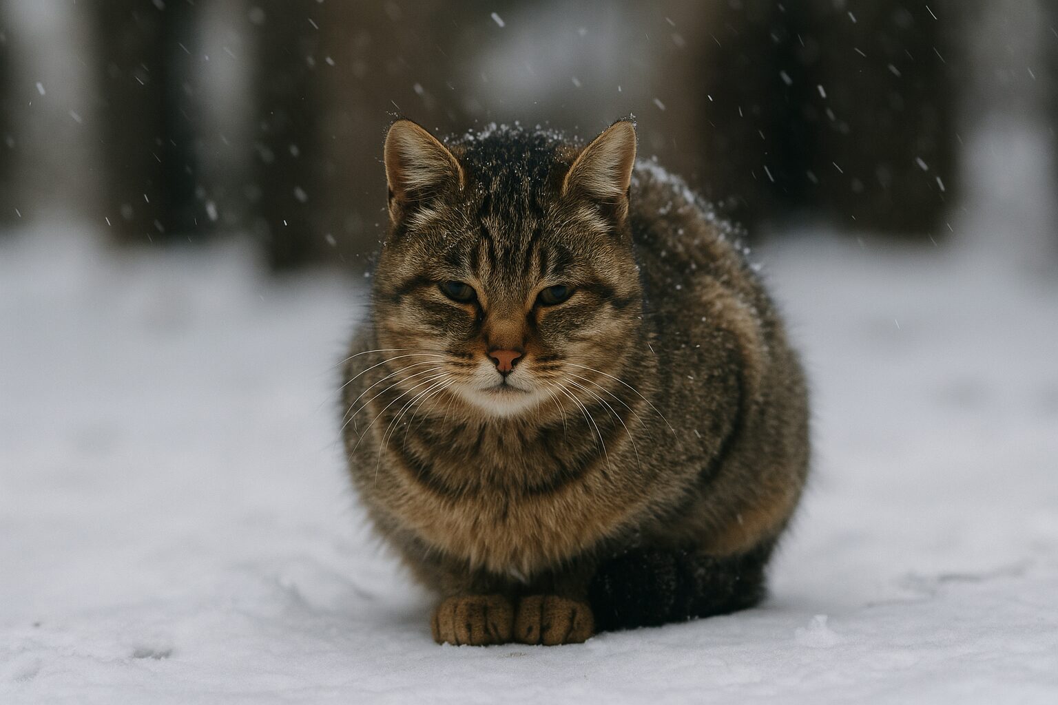 野良猫 冬 かわいそう