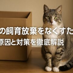 ペット飼育放棄を防ぐために知っておくべきこと｜後悔しない飼い主になるための完全ガイド