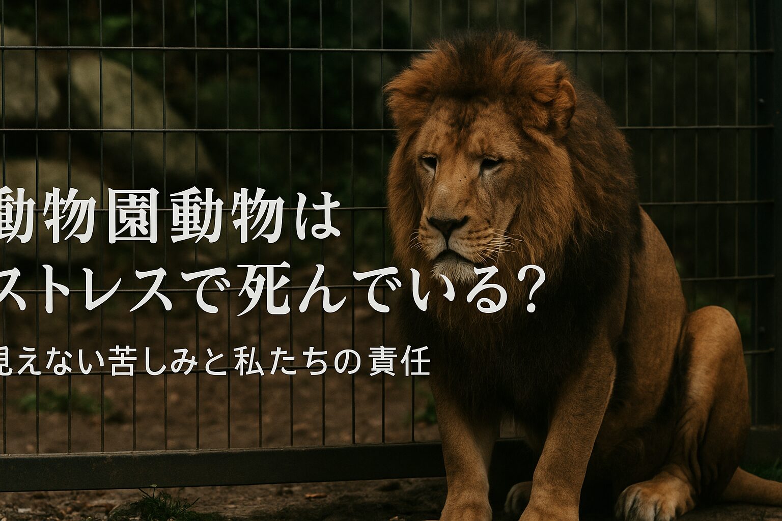 動物園 動物 ストレス 死亡