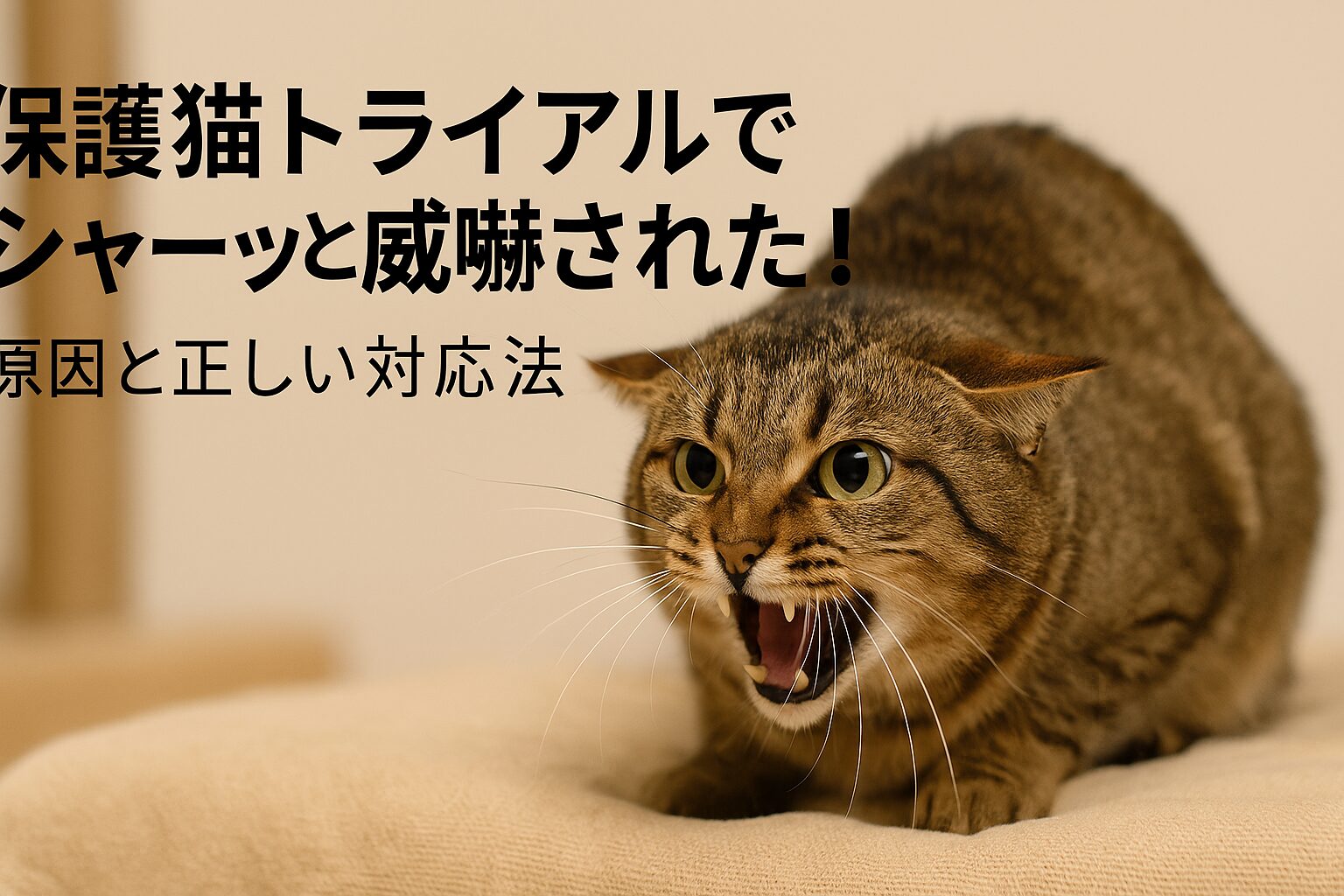 保護猫トライアル シャー