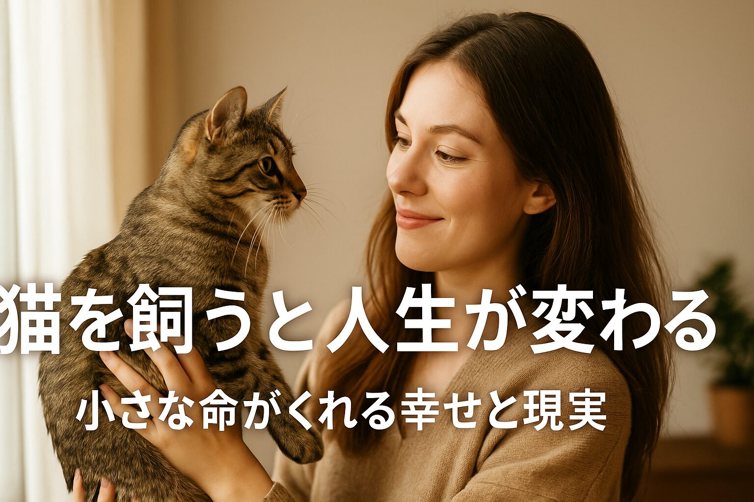 猫 飼うと 人生 変わる