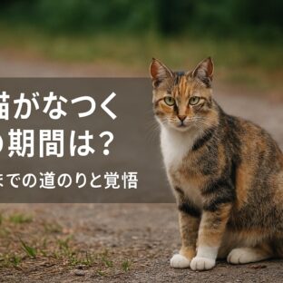 野良猫がなつくまでの期間は？保護前に知っておくべき大切なこと