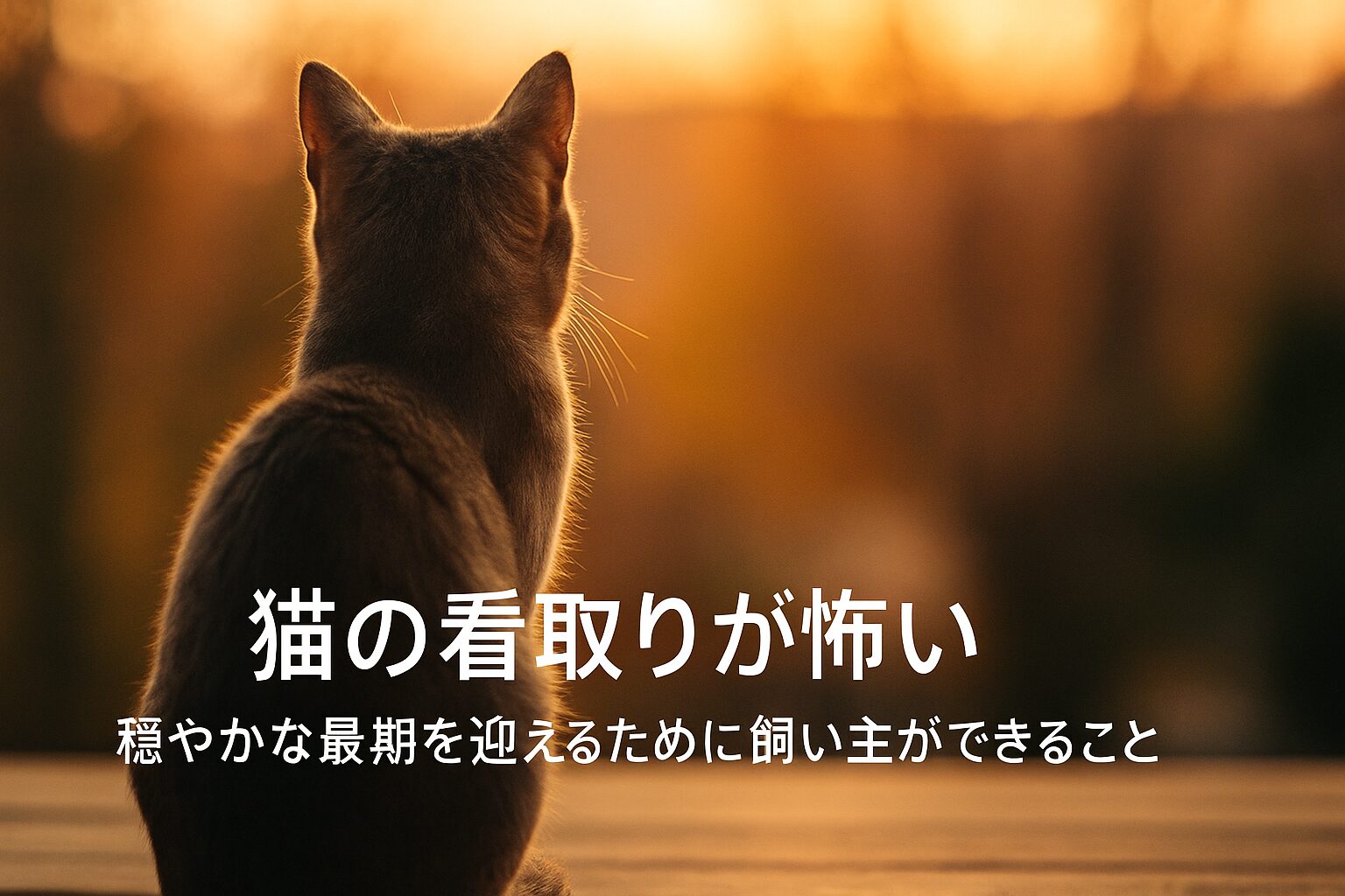 猫 看取り 怖い