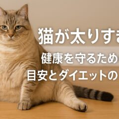 猫の太りすぎは危険信号！健康リスクと適切な体重管理の方法