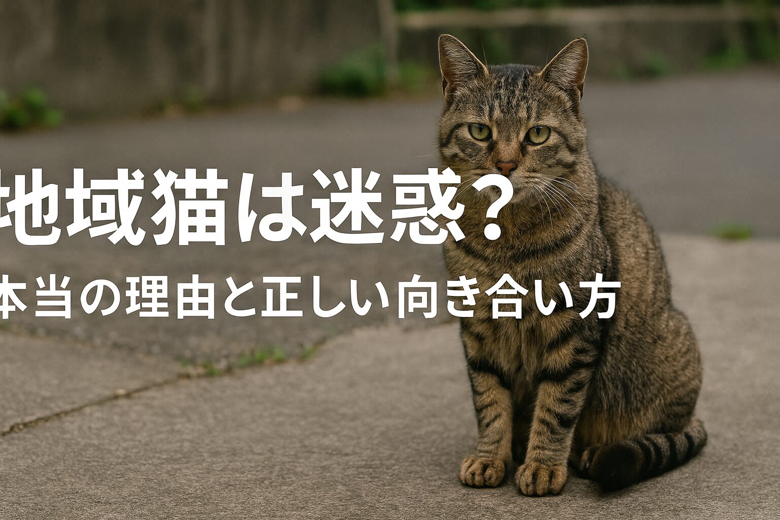 地域猫 迷惑