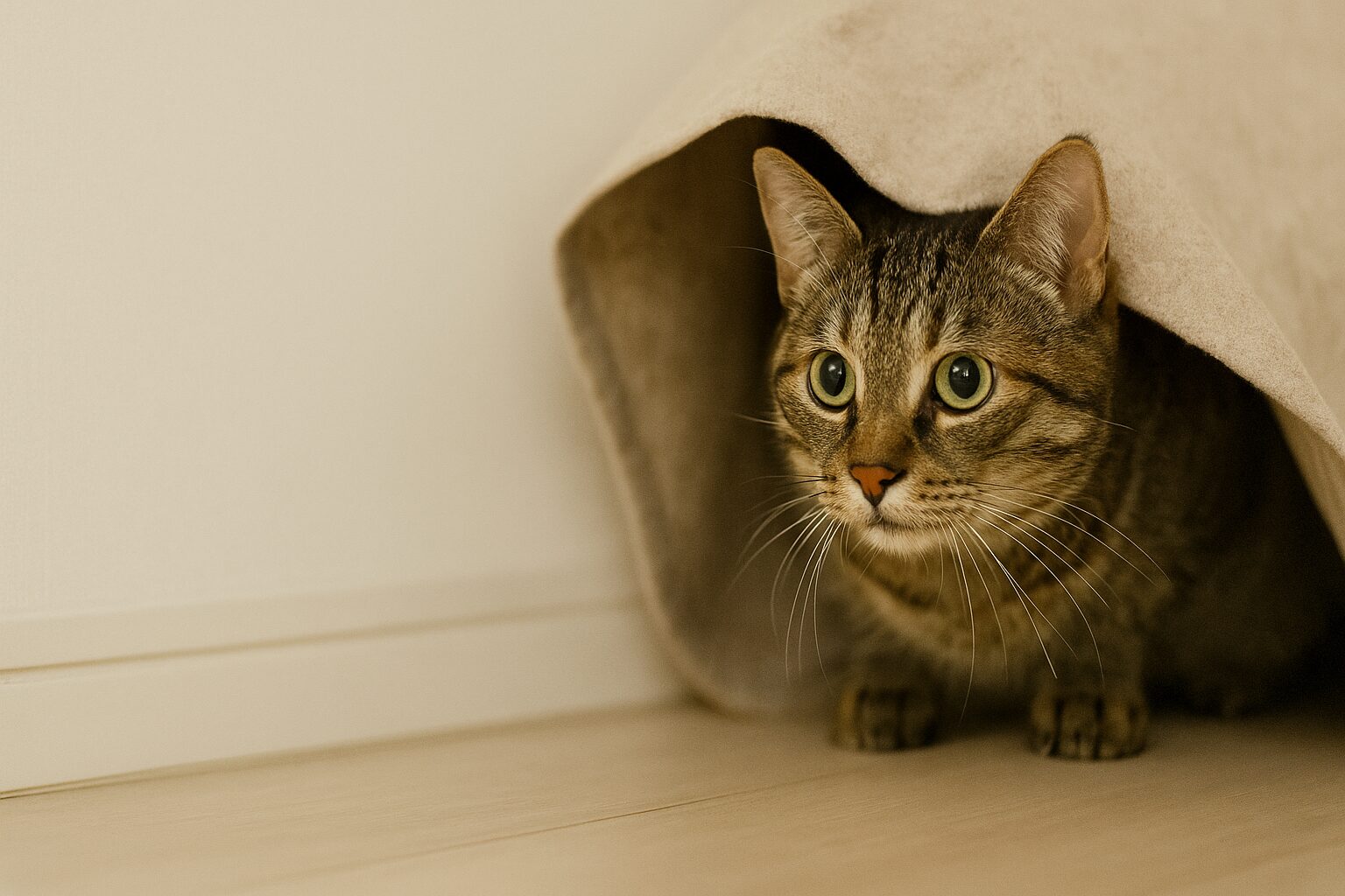 保護猫 トライアル 初日