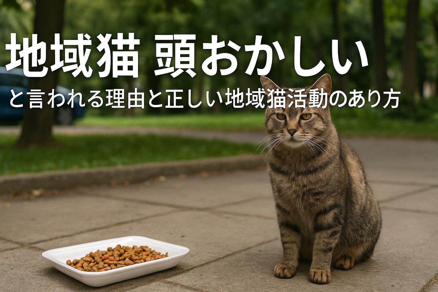 地域猫 頭おかしい