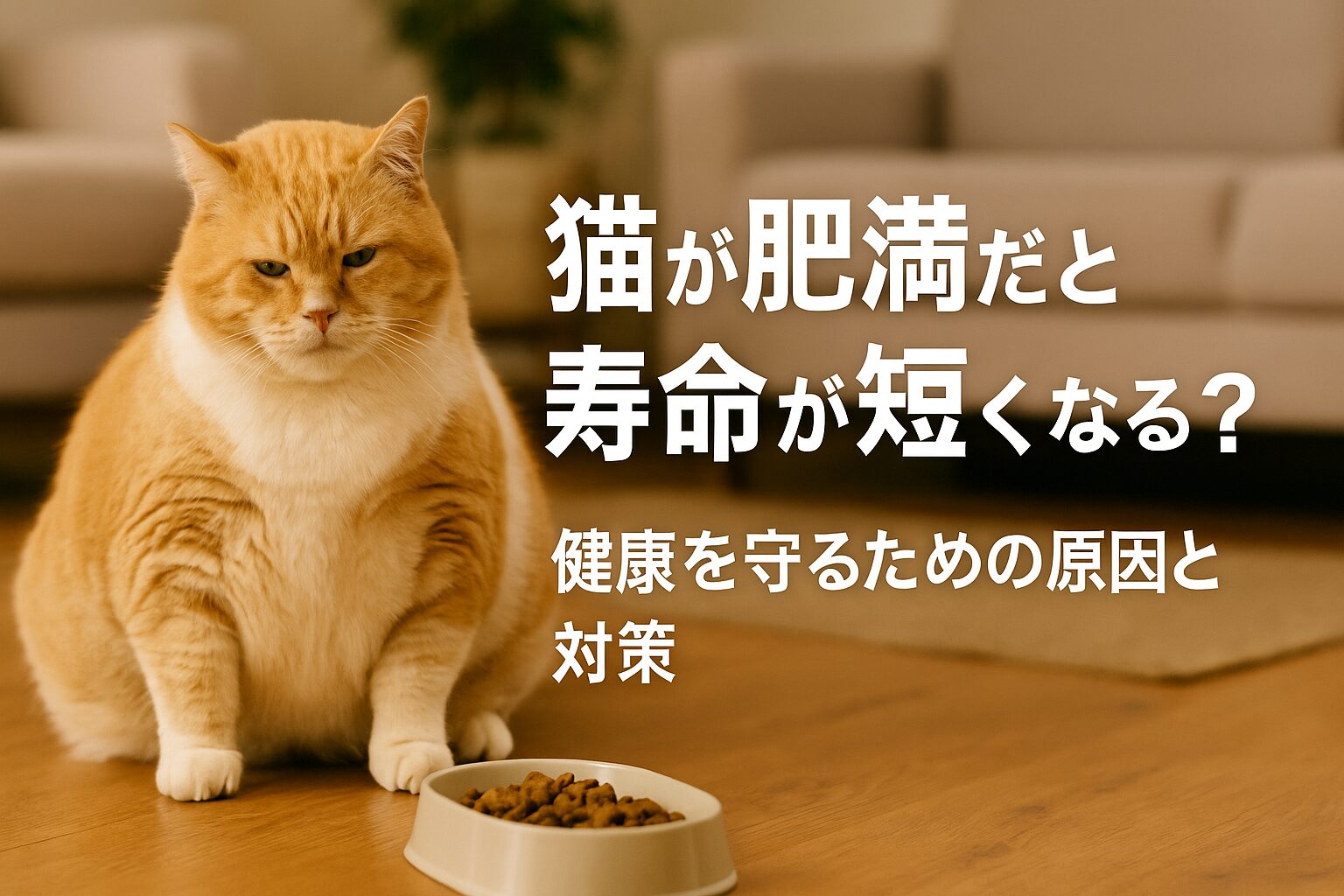 猫 肥満 寿命