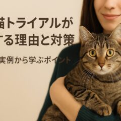 保護猫トライアル失敗の理由と対応策ガイド