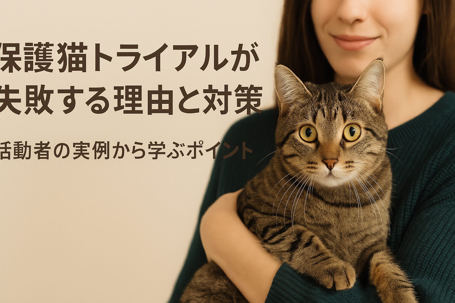 保護猫 トライアル 失敗 理由