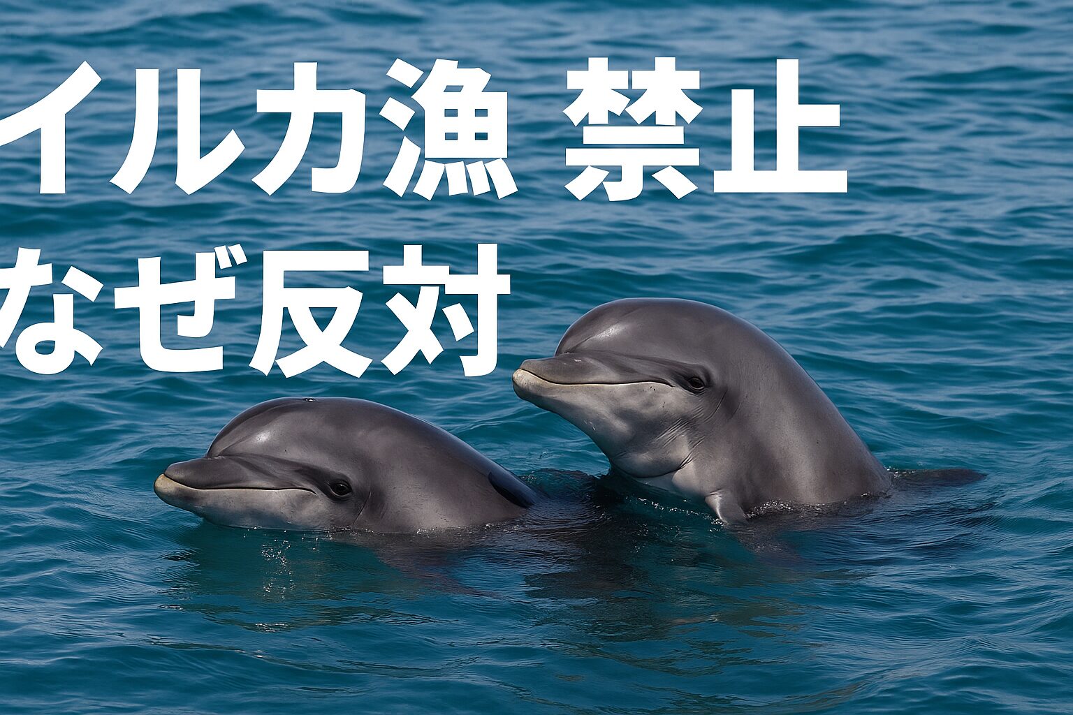 イルカ漁 禁止 なぜ 反対