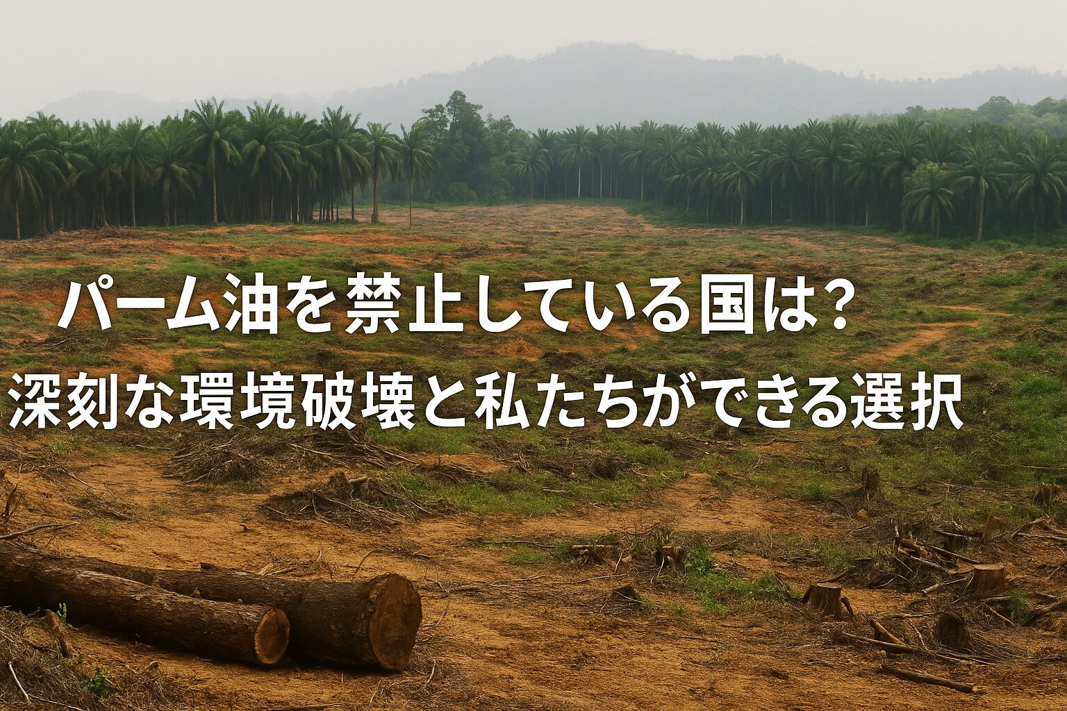パーム油 禁止 国
