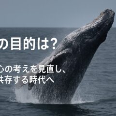 捕鯨の目的を問い直す：人間中心主義からの脱却