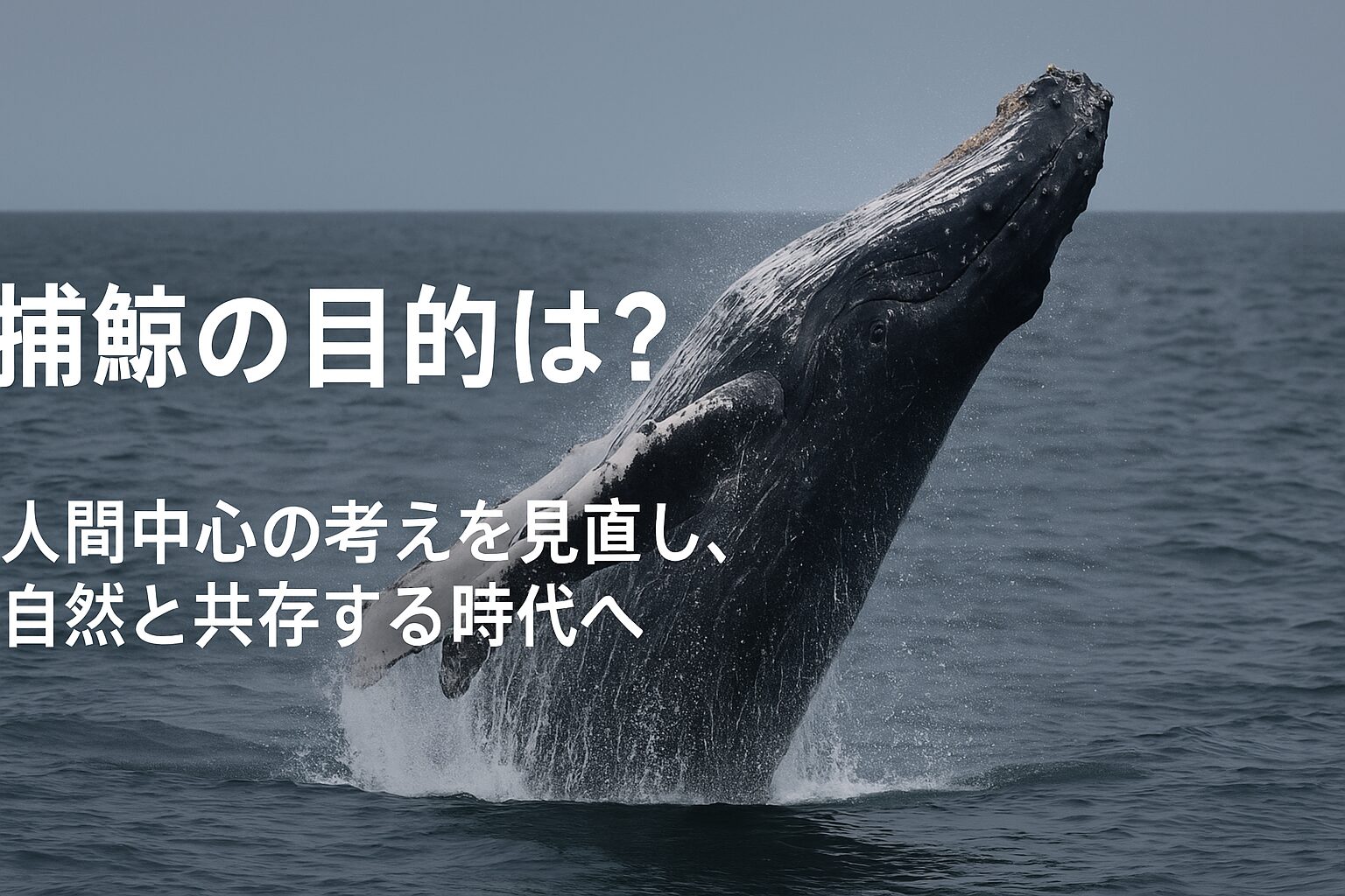 捕鯨 目的