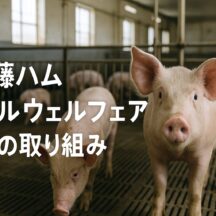 伊藤ハム アニマルウェルフェア：日本の食肉業界を変える大きな一歩