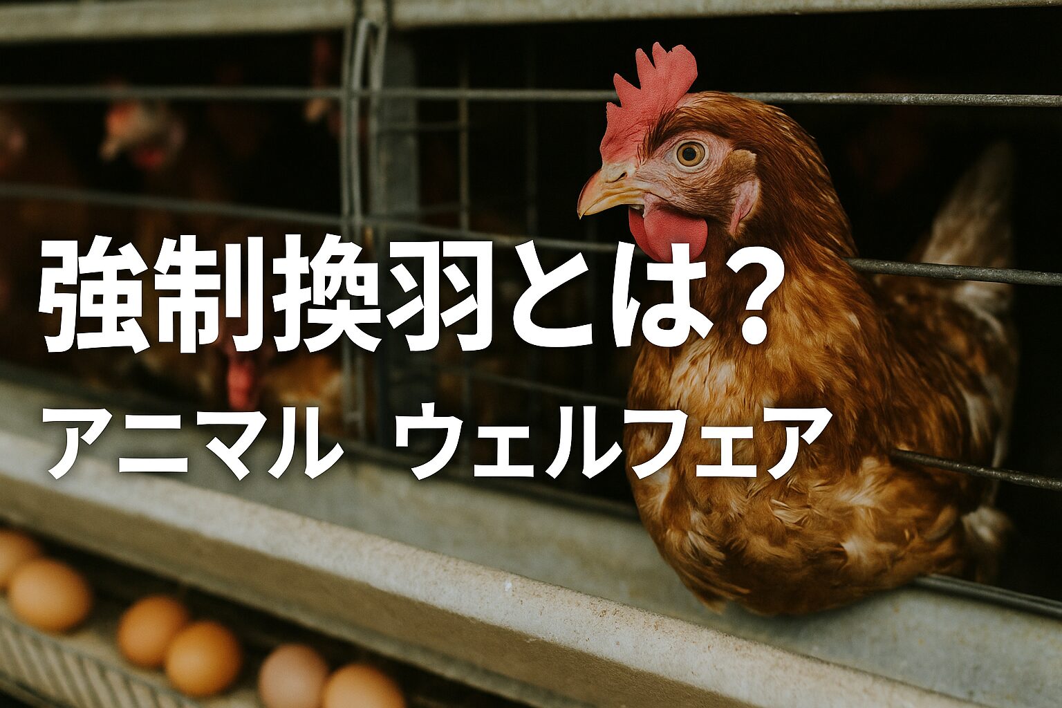 強制換羽とは アニマルウェルフェア
