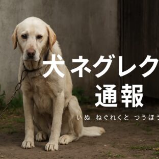 犬のネグレクトを見つけたら?通報先と判断基準を徹底解説