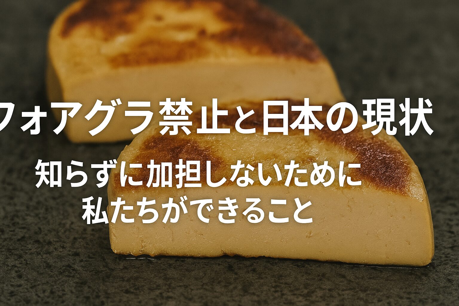 フォアグラ禁止 日本