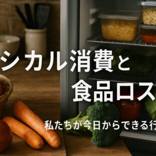 エシカル消費で食品ロスを減らす！私たちにできる具体的アクション